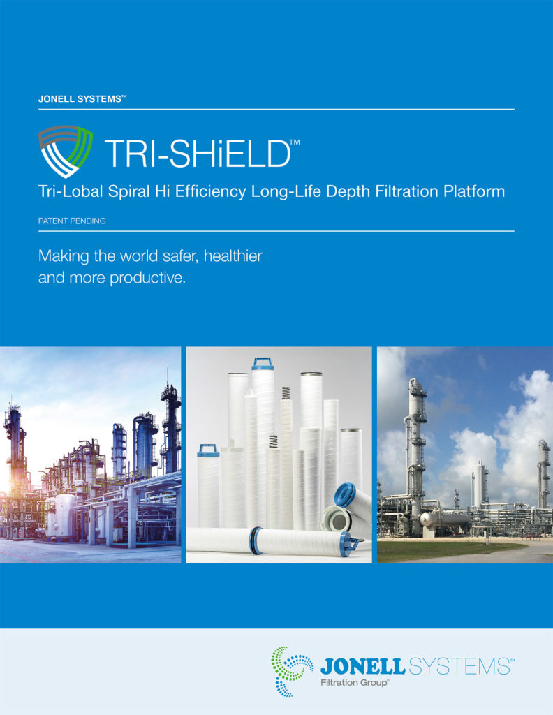 TRI-SHiELD Tri-lobal Spiral Depth Filtration Media