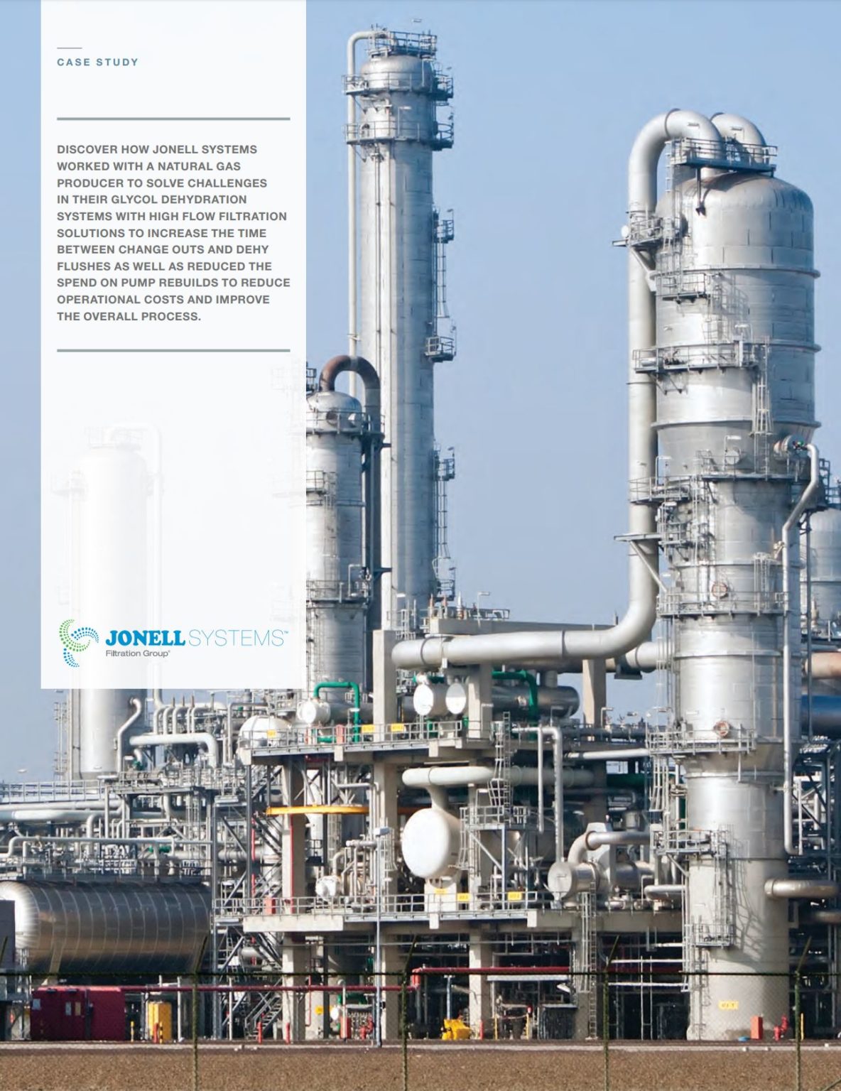 Filtration Solutions for Glycol Dehydration Jonell Systems